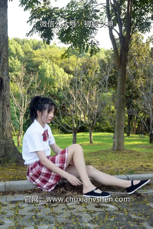 初夏女神 NO.92 安妮 草莓色JK - 初夏女神